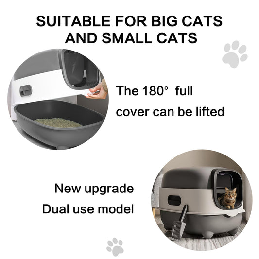 Splash Proof Cat Litter Box
