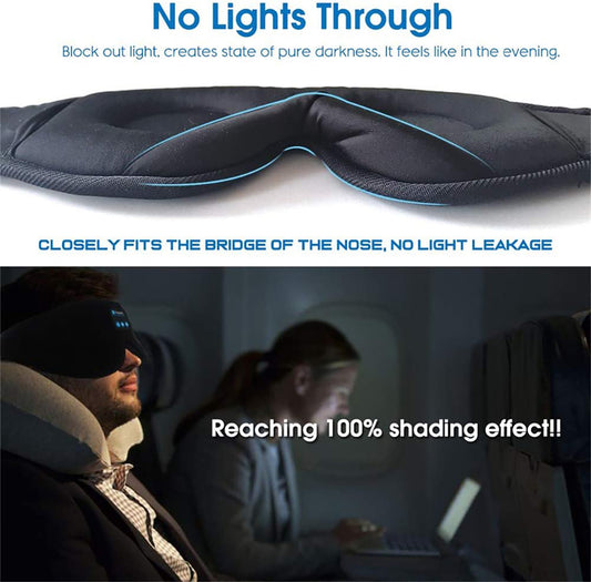 Wireless Call / Music Blackout Sleep Eye Mask