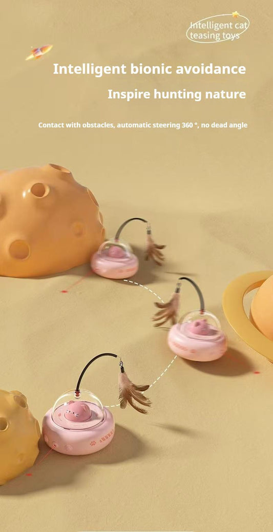 Electric Cat Car With Automatic Laser Pointer