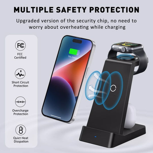 3-in-1 Wireless Charging Dock
