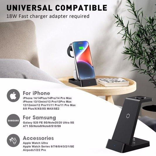 3-in-1 Wireless Charging Dock