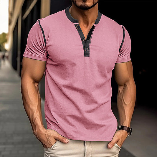 V neck Polo Shirt S