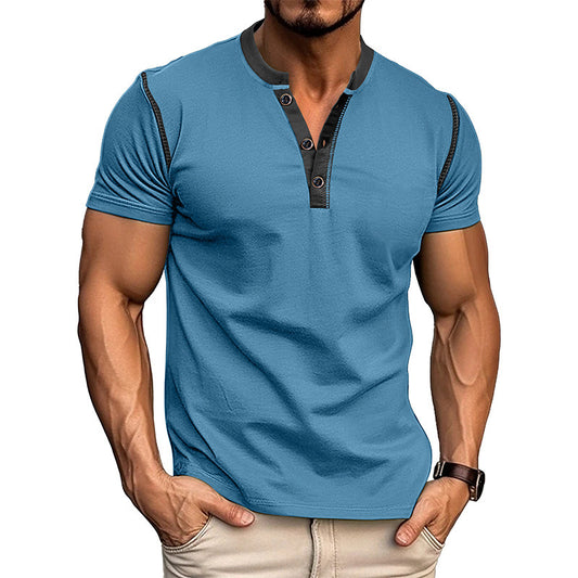 V neck Polo Shirt S