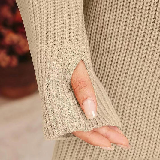Women's Turtleneck Sweater Dress