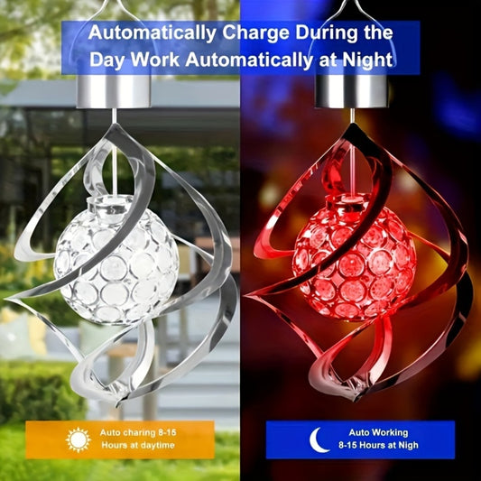 LED Solar Wind Chimes