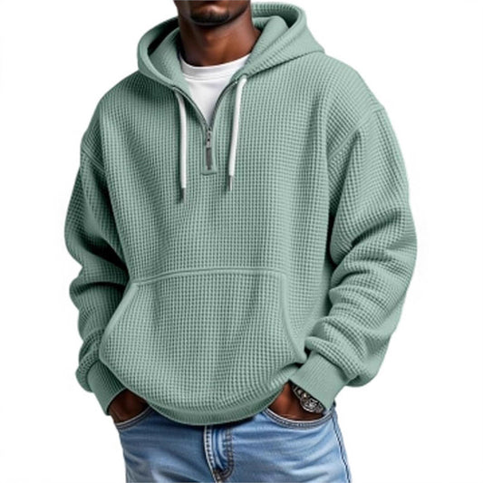 Men's Double Hood Zipper Hooded