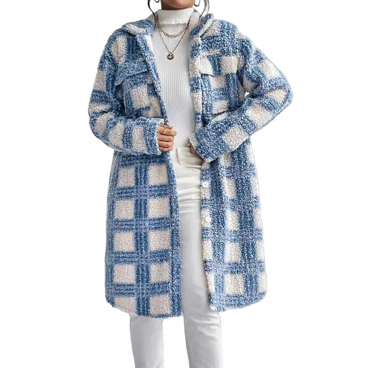 Women's Lightweight Plaid Jacket