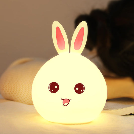 Silicon Rabbit Night Light | Touch Sensor
