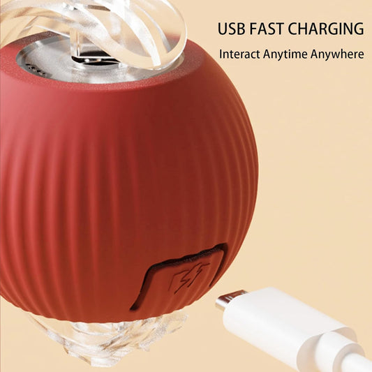 Watch Your Cat Go Crazy With This Self-Rolling Ball