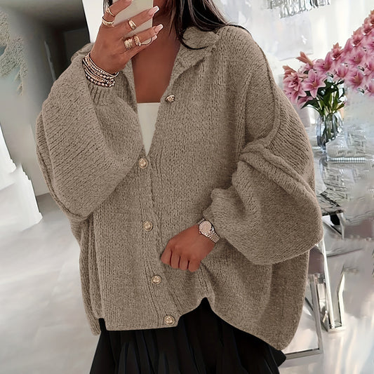 Elegant Women's Knit Cardigan