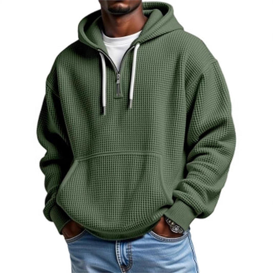 Men's Double Hood Zipper Hooded
