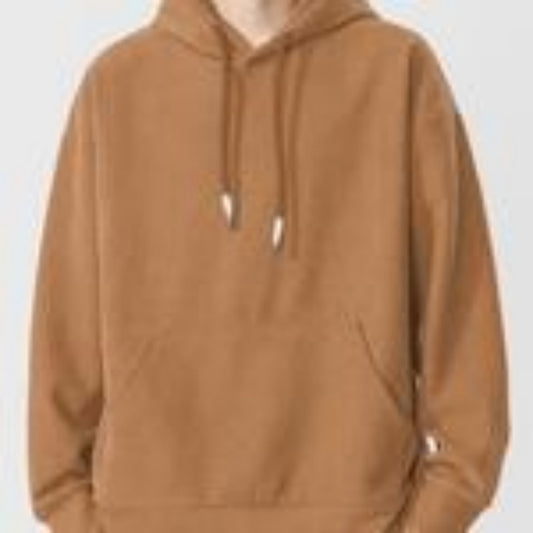 Jacquard Round Neck Hoodie For Men