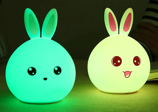 Silicon Rabbit Night Light | Touch Sensor
