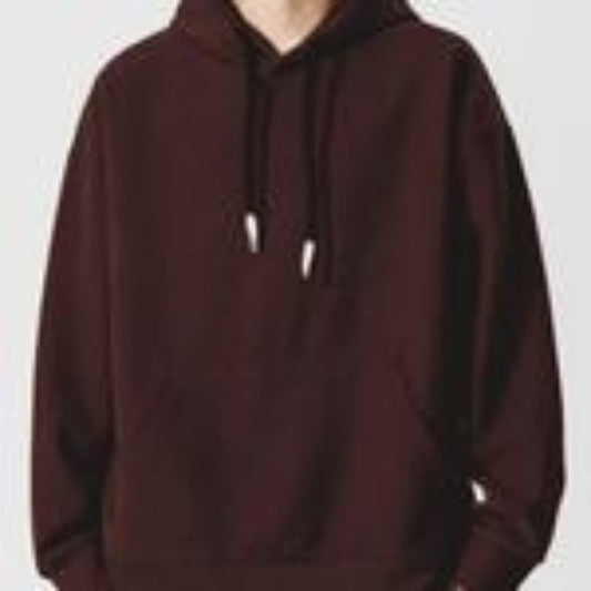 Jacquard Round Neck Hoodie For Men