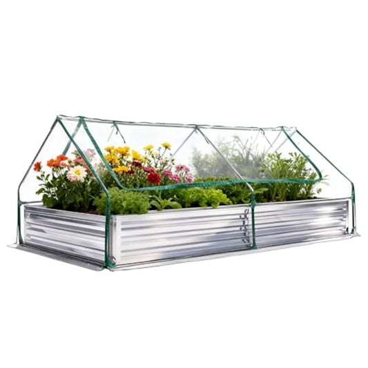 Greenhouse With 2 Zipper Doors