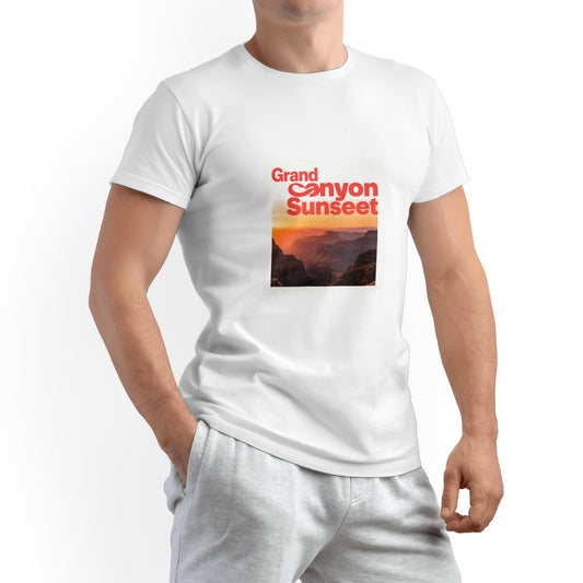 Grand Canyon Printed Men's Pure Cotton T-shirt