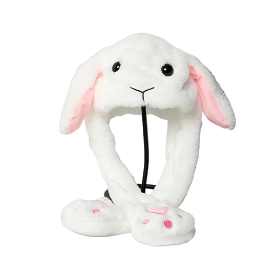 Plush Moving Ear Hat