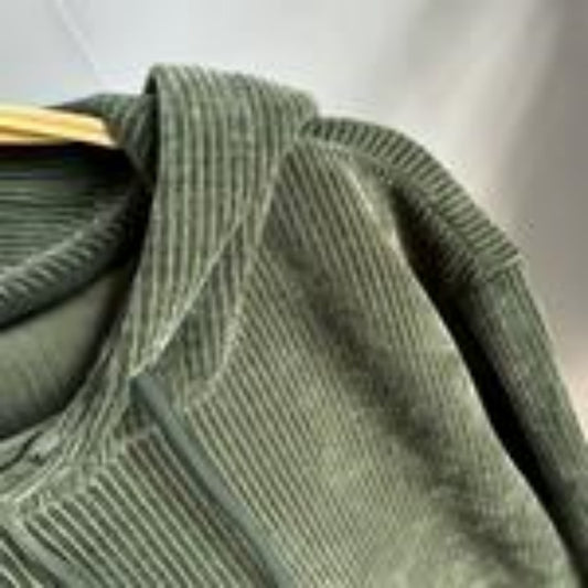 Jacquard Round Neck Hoodie For Men