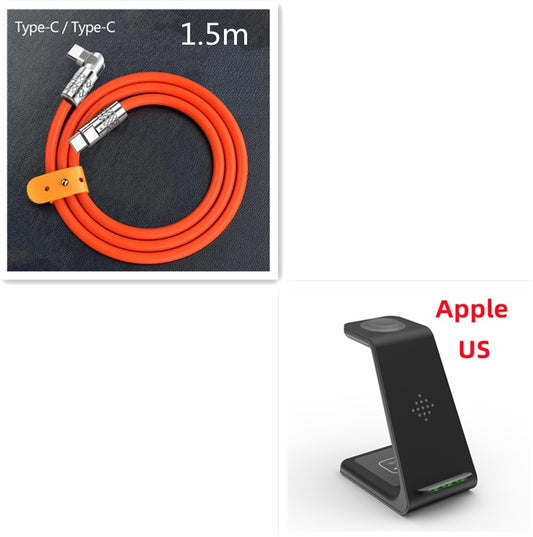 3 In 1 Wireless Fast Charging Station