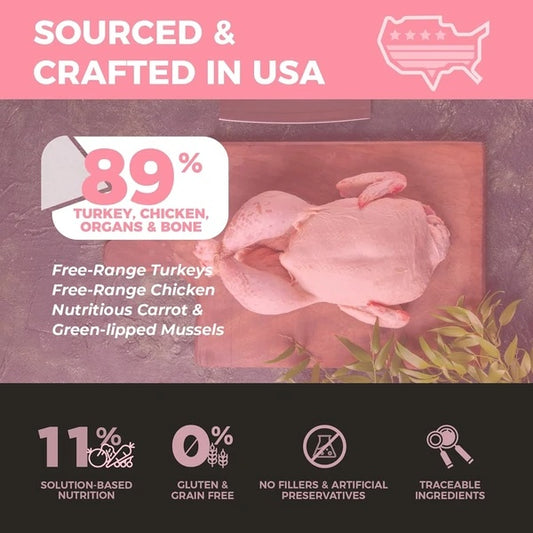 FURRY WONDER Freeze Dried Dog Food, 16 Oz