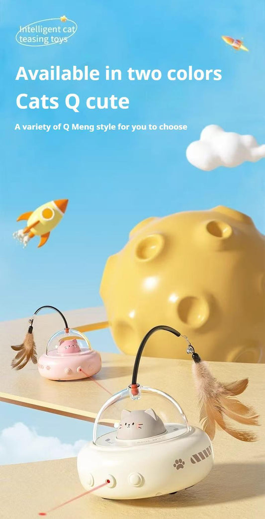 Electric Cat Car With Automatic Laser Pointer