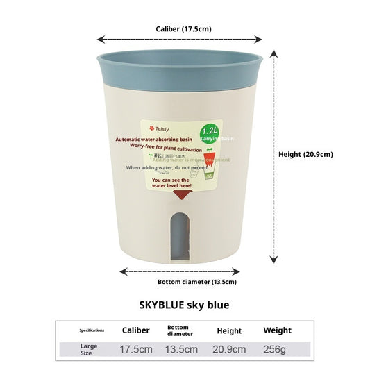 Water Storage Self-absorbent Flowerpot