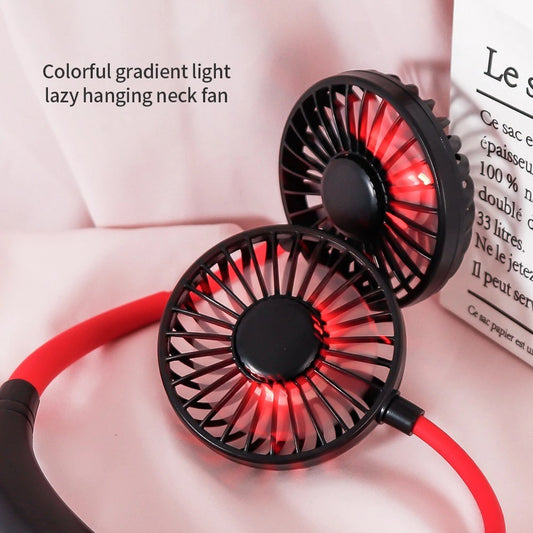Portable Hanging Neckband Fan | USB Rechargeable