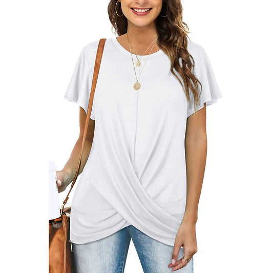 Women's Plus Size Twisted Top