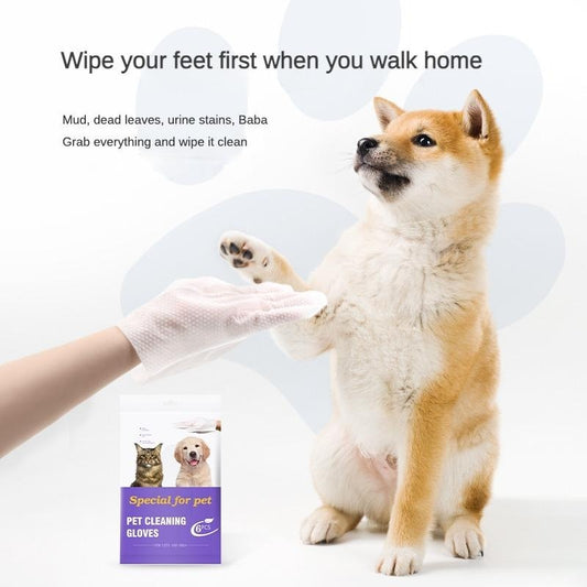 PET Cleaning Deo. Bathing Wipes