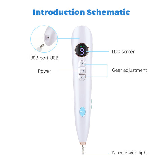 Laser Skin Mole Remove Plasma Pen