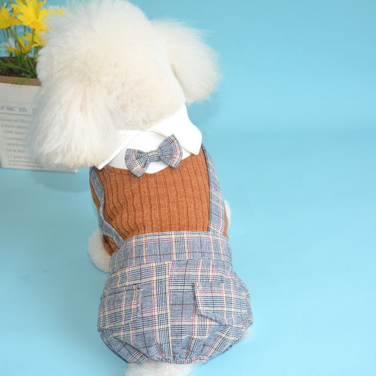 Dog Clothes Small Suit Shirt
