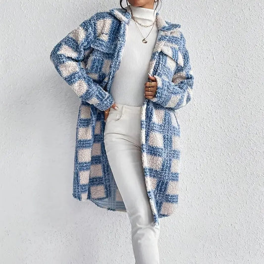 Women's Lightweight Plaid Jacket