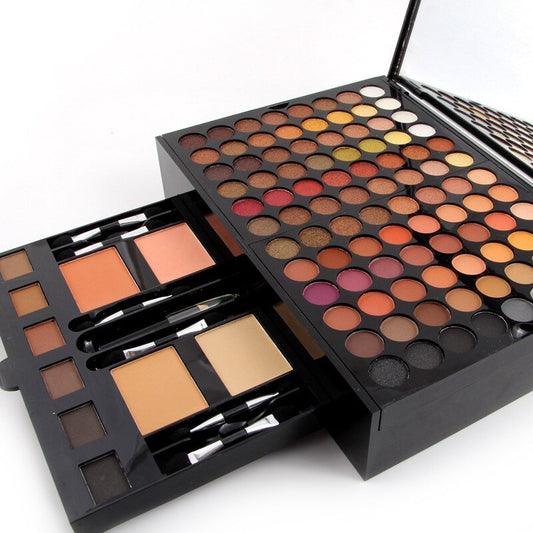 180 Colors Eyes Shadow Blush Palette Box