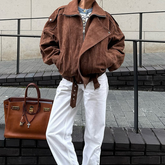 Women's Casual Zip Up Jacket