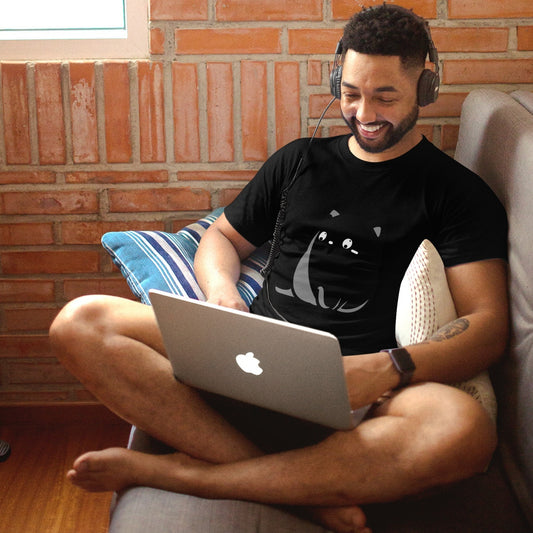 Fat Cat Men's Pure Cotton T-shirt