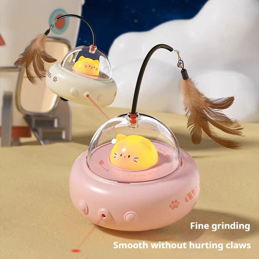 Electric Cat Car With Automatic Laser Pointer