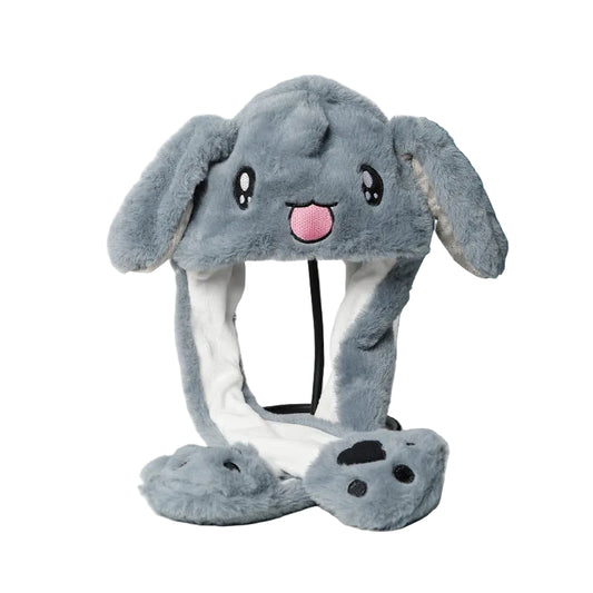 Plush Moving Ear Hat