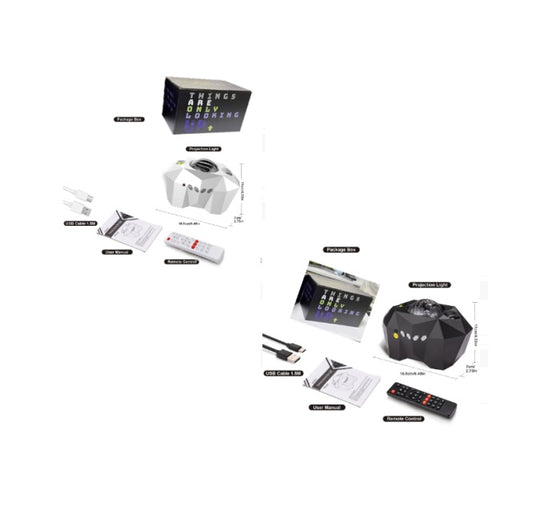 Ocean Star Projector Lamp | USB