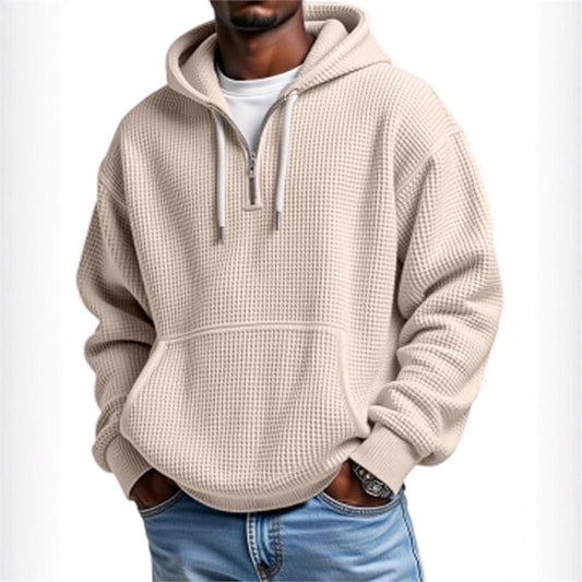 Men's Double Hood Zipper Hooded
