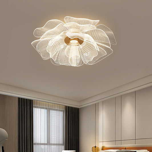 Flower Acrylic Study Bedroom Light