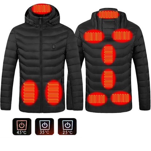 Winter Electric Puffer Jacket | USB