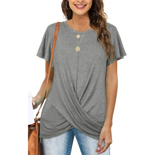 Women's Plus Size Twisted Top