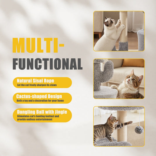 Small Cat Tree Tower