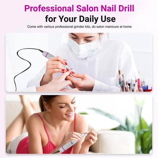 Portable Electric Nail Drill & Milling