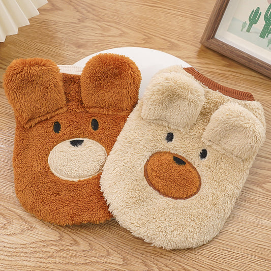 Fleece-lined Warm Pet Dog Clothes