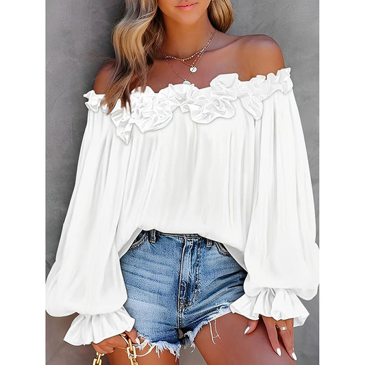 Women's Summer Off Shoulder Top