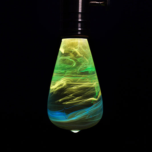 Resin Wood Table Lamp