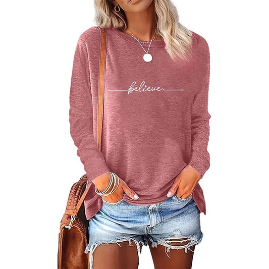 5 Packs Womens Graphic Tops