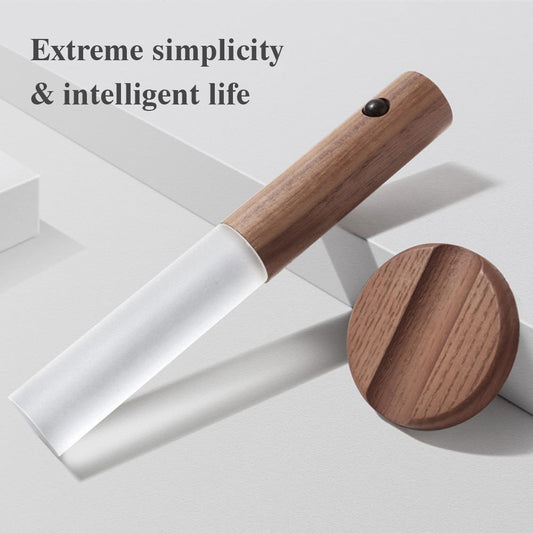 Smart LED Magnetic Wood Wireless Night Light