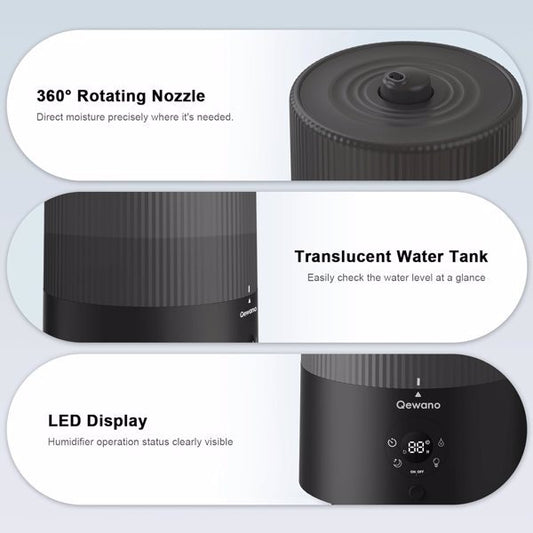 Ultrasonic Cold Mist Humidifier | 4 Liter